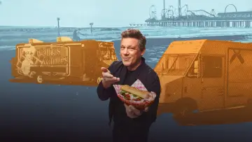 Zasłona к сериалу "Wielki wyścig food trucków" #1226536