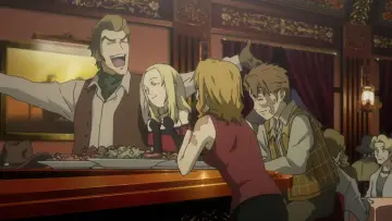 Zasłona к сериалу "Baccano!" #1440162