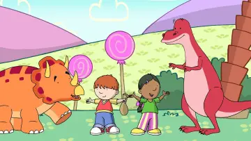 Zasłona do serialu "Harry i jego wiadro pełne dinozaurów" #1837308