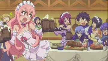 Zasłona к сериалу "Zero no Tsukaima" #1331180