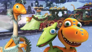 Zasłona к сериалу "Dinopociąg" #1353824