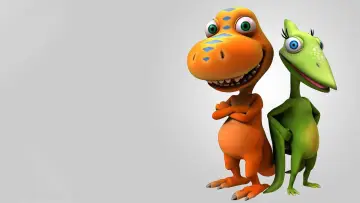 Zasłona к сериалу "Dinopociąg" #1353825