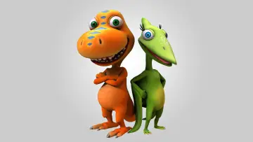 Zasłona к сериалу "Dinopociąg" #1353826