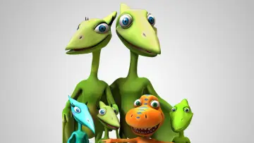 Zasłona к сериалу "Dinopociąg" #1353827