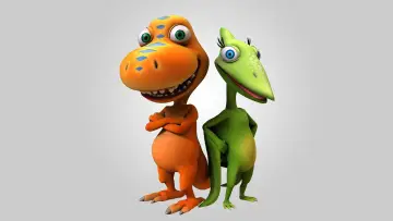 Zasłona к сериалу "Dinopociąg" #1353829