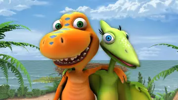 Zasłona к сериалу "Dinopociąg" #1353832