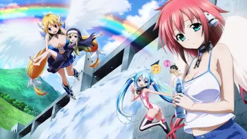 Zasłona к сериалу "Sora no Otoshimono" #1411336