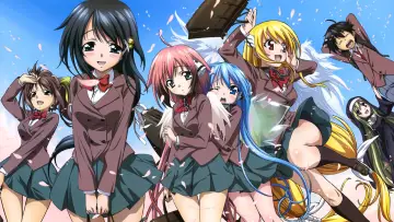 Zasłona к сериалу "Sora no Otoshimono" #1411338