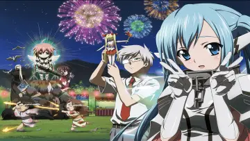 Zasłona к сериалу "Sora no Otoshimono" #1411348