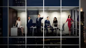 Zasłona к сериалу "W garniturach" #1242546