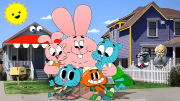 Zasłona к сериалу "Niesamowity świat Gumballa" #1287860