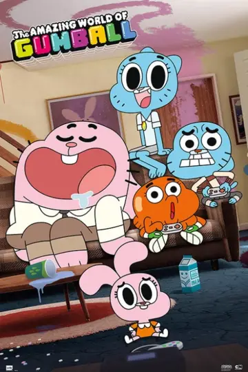 Plakat к сериалу "Niesamowity świat Gumballa" #1287893