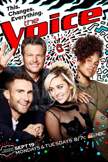 Plakat к сериалу "The Voice" #1254588