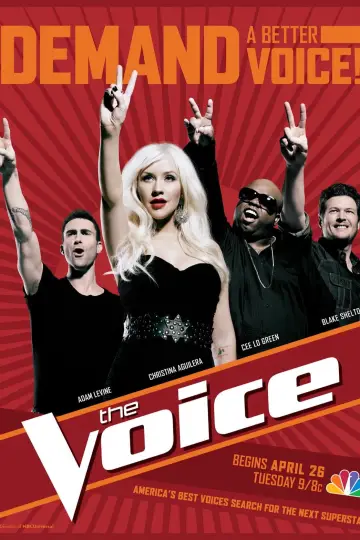 Plakat к сериалу "The Voice" #1254593