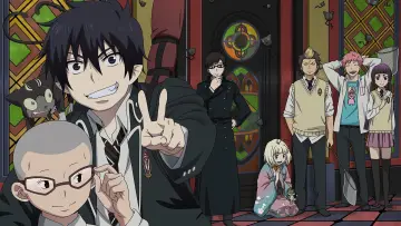 Zasłona к сериалу "Blue Exorcist" #1336204
