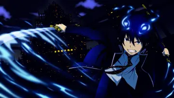 Zasłona к сериалу "Blue Exorcist" #1336205