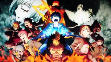 Zasłona к сериалу "Blue Exorcist" #1336211