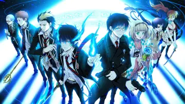 Zasłona к сериалу "Blue Exorcist" #1336230