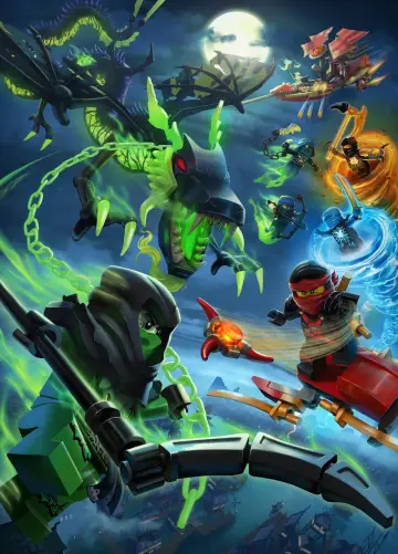 Plakat к сериалу "Ninjago: Mistrzowie Spinjitzu" #1256733