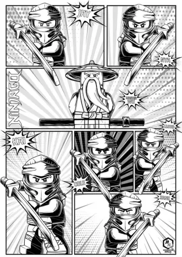 Plakat к сериалу "Ninjago: Mistrzowie Spinjitzu" #1256800