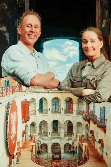 Fångarna på fortet plakat