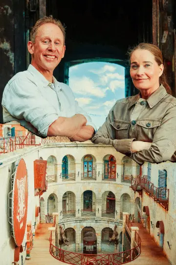 Plakat к сериалу "Fångarna på fortet" #1443516