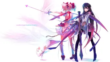 Zasłona к сериалу "Mahou Shoujo Madoka★Magica" #1404982