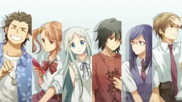 Zasłona к сериалу "Ano Hi Mita Hana no Namae wo Bokutachi wa Mada Shiranai" #1421124