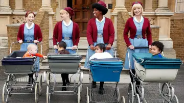 Zasłona к сериалу "Z pamiętnika położnej" #1287987