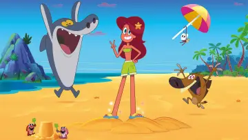 Zasłona do serialu "Zig i Sharko" #1352294