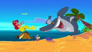 Zasłona do serialu "Zig i Sharko" #1352295
