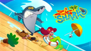 Zasłona do serialu "Zig i Sharko" #1352296