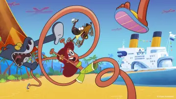 Zasłona do serialu "Zig i Sharko" #1352298