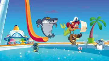Zasłona do serialu "Zig i Sharko" #1352299