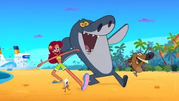 Zasłona do serialu "Zig i Sharko" #1352300