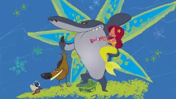 Zasłona do serialu "Zig i Sharko" #1352301