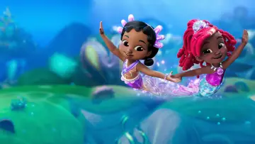 Zasłona do serialu "Disney Junior Ariel, Mała Syrenka: Pieśni z Kryształowej Jaskini" #1507014