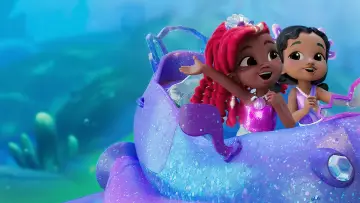 Zasłona do serialu "Disney Junior Ariel, Mała Syrenka: Pieśni z Kryształowej Jaskini" #1507016