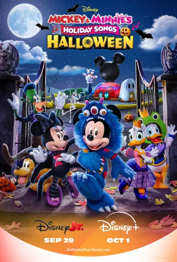 Świąteczne piosenki Myszki Miki i Minnie: Halloween plakat