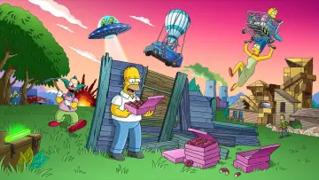 Zasłona do serialu "Fortnite x The Simpsons" #1479256
