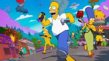Zasłona do serialu "Fortnite x The Simpsons" #1479260