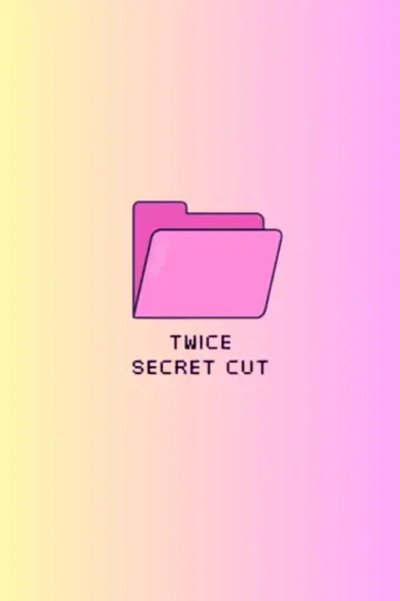 TWICE Secret Cut plakat