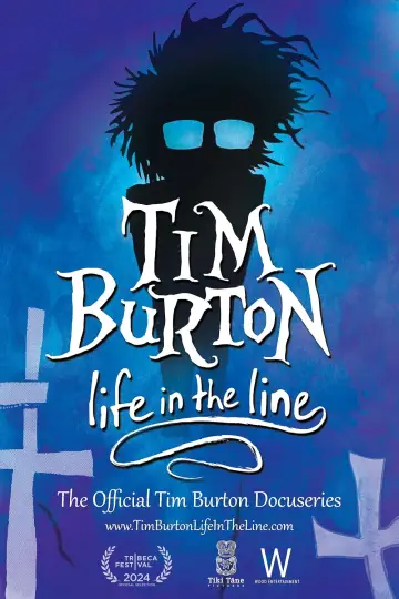 Tim Burton: Life in the Line plakat
