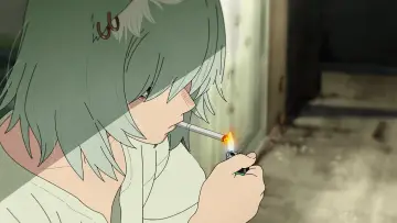 Zasłona к сериалу "Chainsmoker Cat" #1219709