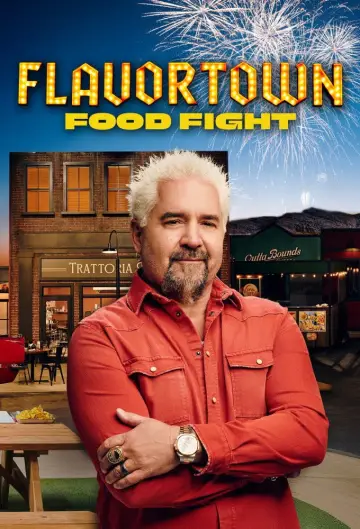 Kulinarna bitwa w Flavortown plakat