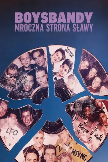Boysbandy: mroczna strona sławy plakat