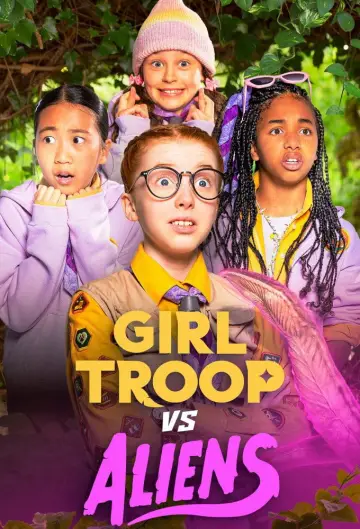 Girl Troop vs Aliens plakat