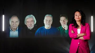 Zasłona do serialu "Mischa en de Mannen die het Beter Weten" #1829728