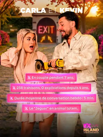 Plakat do serialu "Excape Island : coincés avec nos ex" #1512288