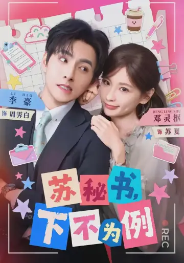 苏秘书，下不为例 plakat